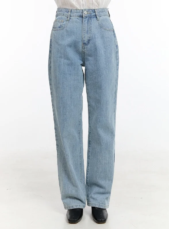Moxie Wide Fit Straight Jeans OG428 Gym