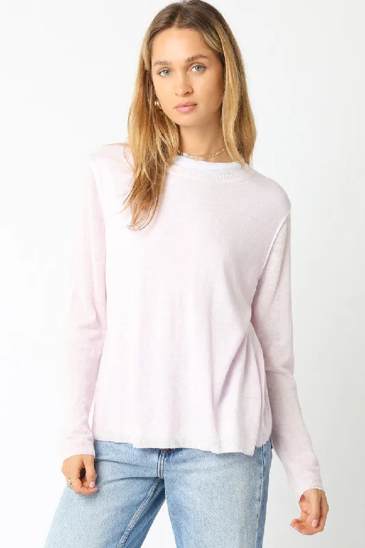 Casual moment Tee Sweater Combo MORE COLORS Dapper Women's 1920S