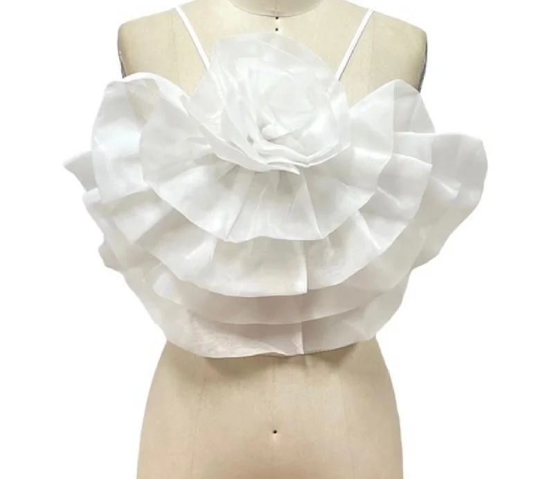 Rosette Top Bold Women's Animal Print