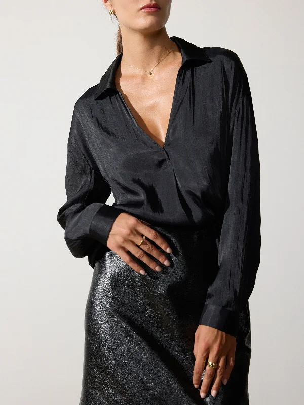 The Hailee Blouse Minimalist Women's Casual