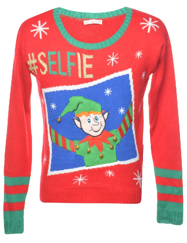 Festive Season Christmas Jumper - M Refined Women's 