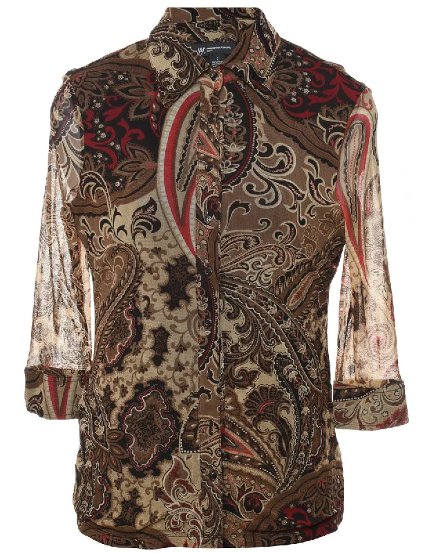 Paisley Shirt - S purpose