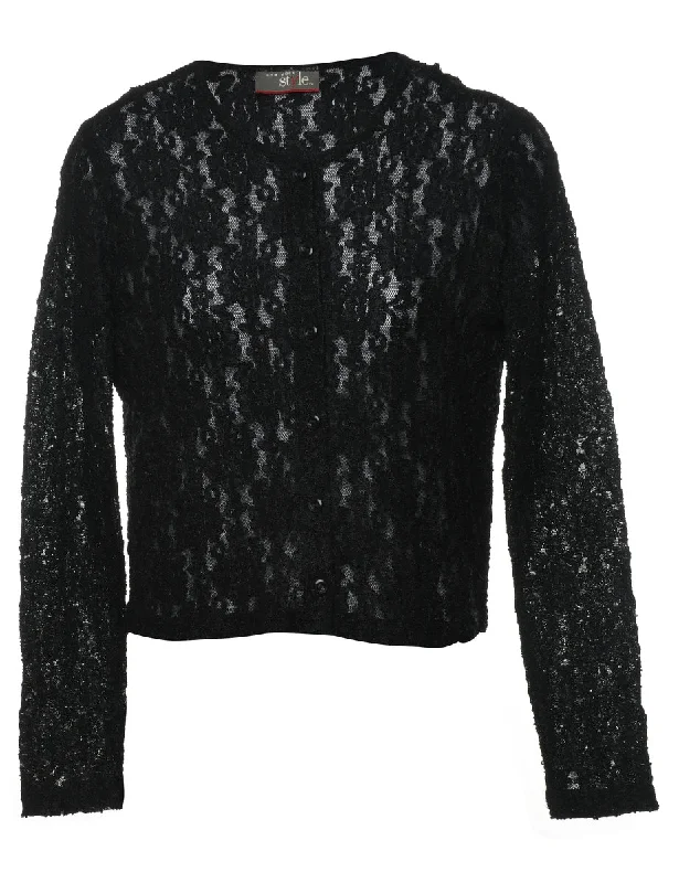 Floral Lace Blouse - M Sporty Women's Tennis
