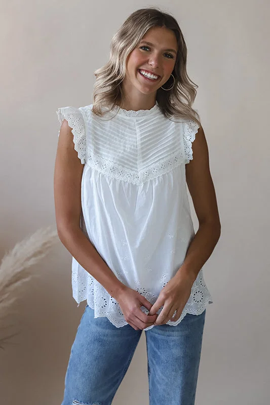 Vicky White Blouse purpose