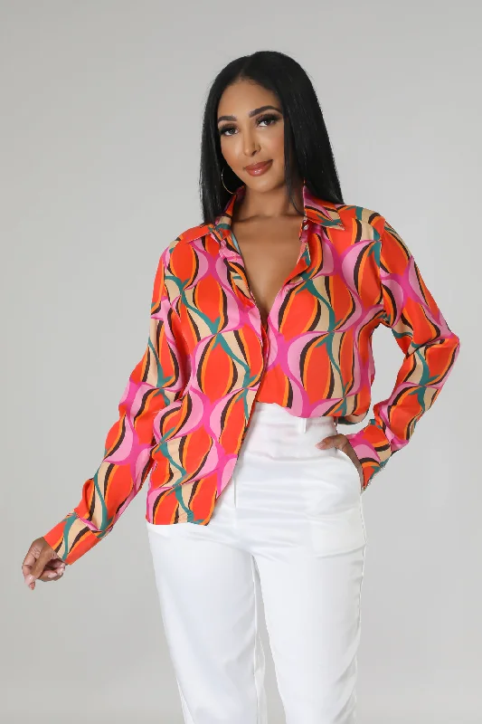 Telayna Babe Top Classic Women's Pin - striped