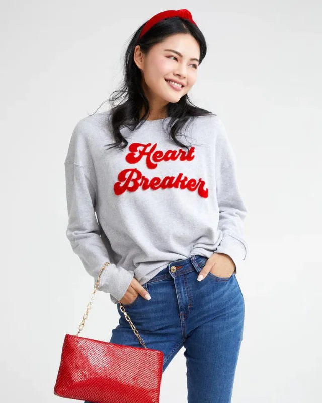 Heart Breaker Sweatshirt Traditional Women's Wool