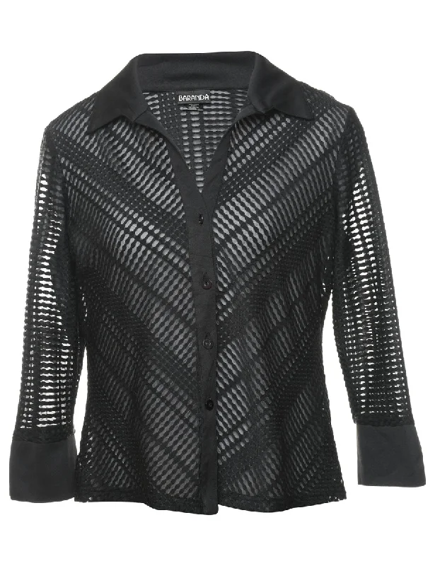 Black Blouse - M Adventure