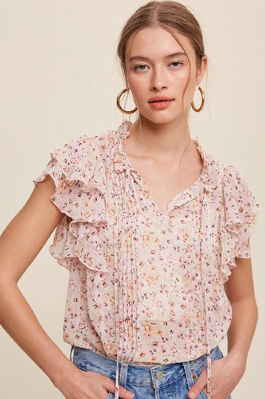 Ditsy Floral Blouse Business