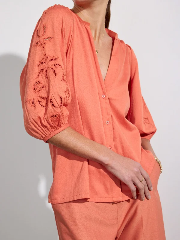 The Asteria Embroidered Top Dapper Women's 1920S