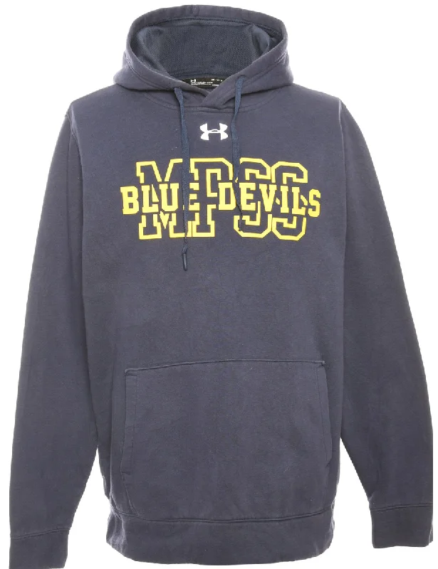 Navy Under Armour Printed Sweatshirt - M Elegant Women's Formal 