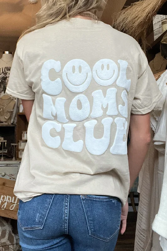 Cool Moms Club Tee Feminine Women's Soft 