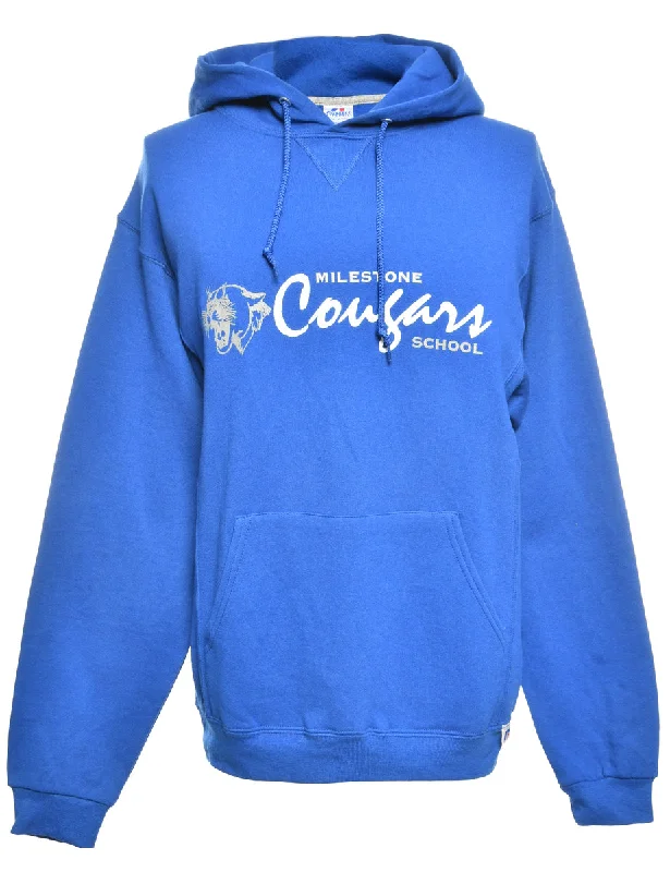 Russell Athletic Printed Hoodie - L Monochromatic All - in - one