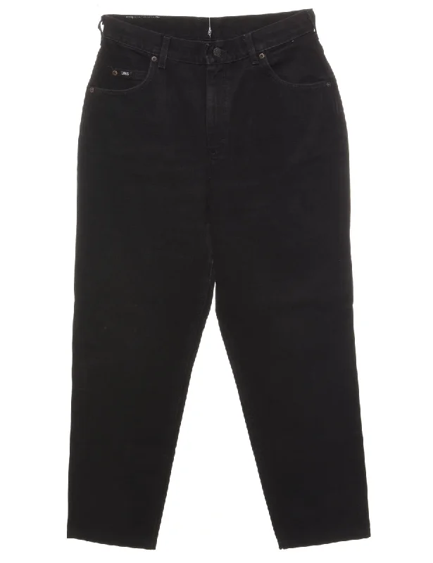 Tapered Lee Jeans - W30 L29 Edgy Women's Punk