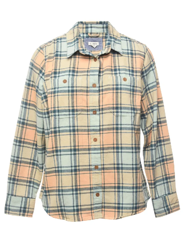 L.L. Bean Shirt - M Earthy Women's Hemp - based