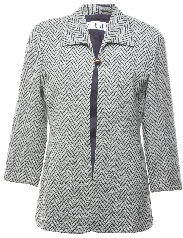 Geometric Pattern Jacket - M Adventure