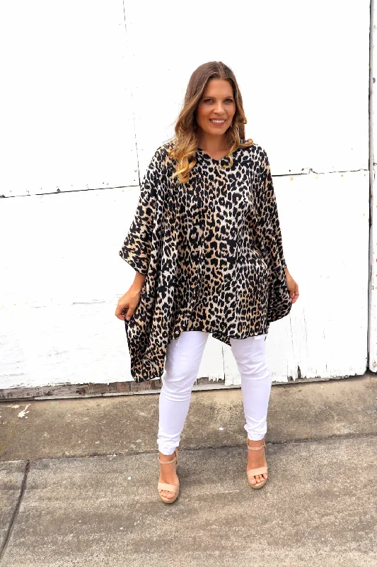 Short Tunic In Africa Minimalist Women's Casual