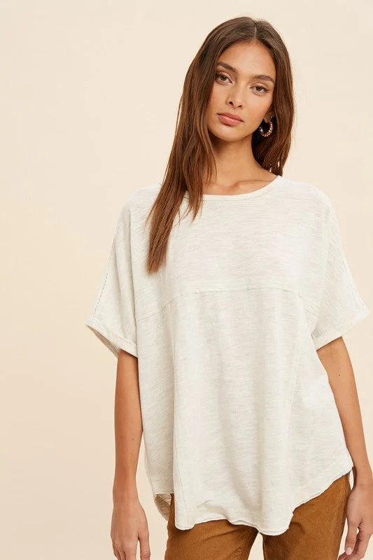 Leigh Ivory Tee Refined Women's 