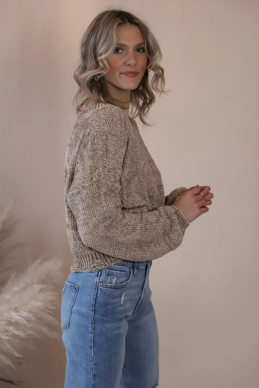 Livvy Chenille Sweater Classic Women's Pin - striped