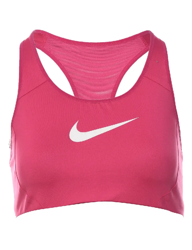 Nike Pink Sports Bra - L Bohemian Women's Free