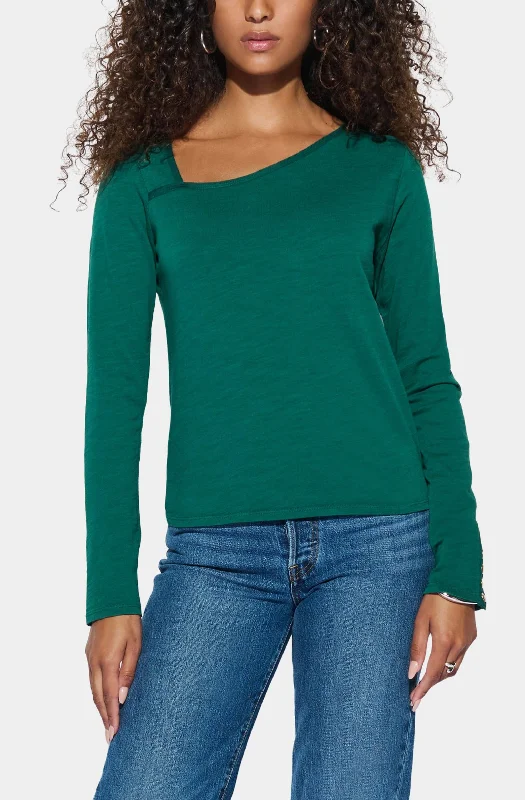 Anita Asymmetrical Top Luxurious Women's High -  end