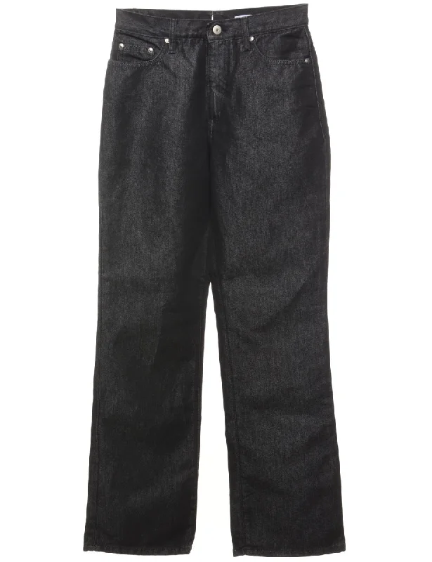 High Waist Tapered Jeans - W28 L32 Dynamic Women's Moto