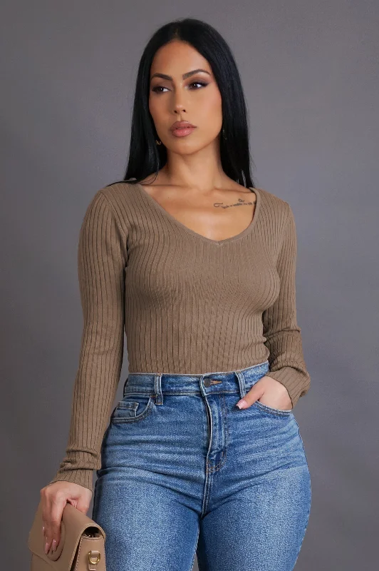 Daily Bodysuit - Brown Stylish Women's Neon