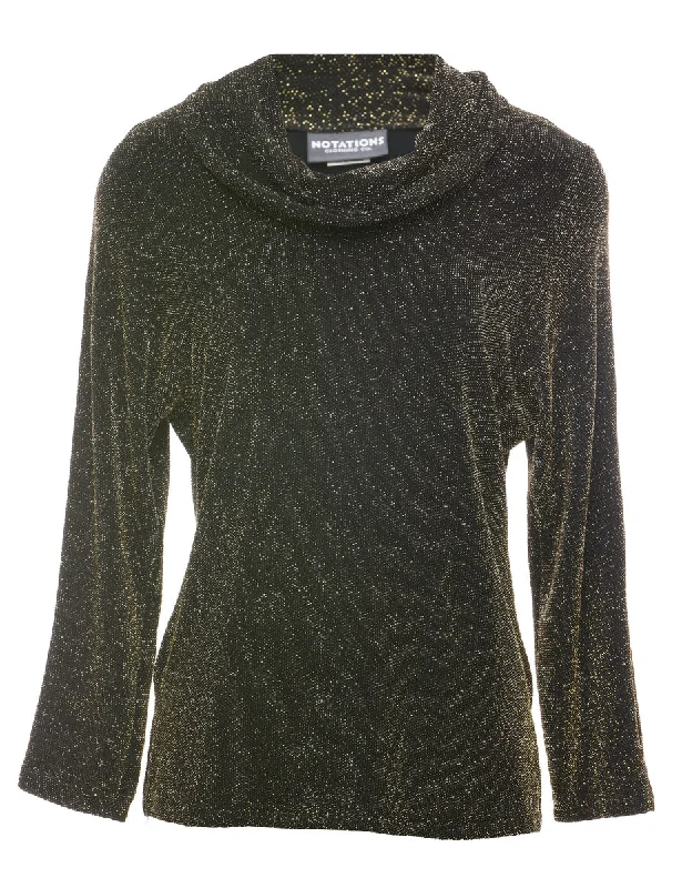 Sparkly Evening Top - M Cashmere