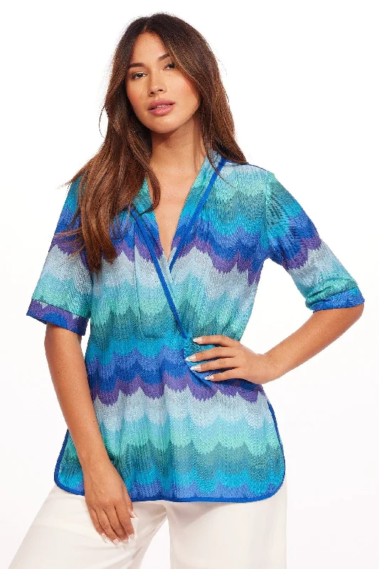 Hannelas Top - Sea Holly Edgy Women's Punk
