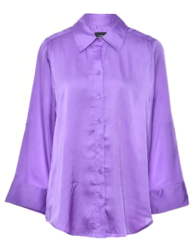 Purple Shirt - L British Gentlewoman Style