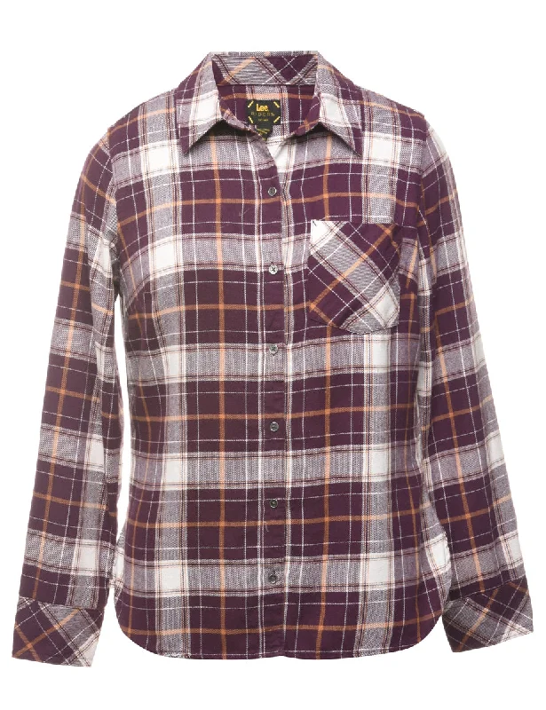 Lee Button Front Shirt - M Youthful Women's Anime - inspired