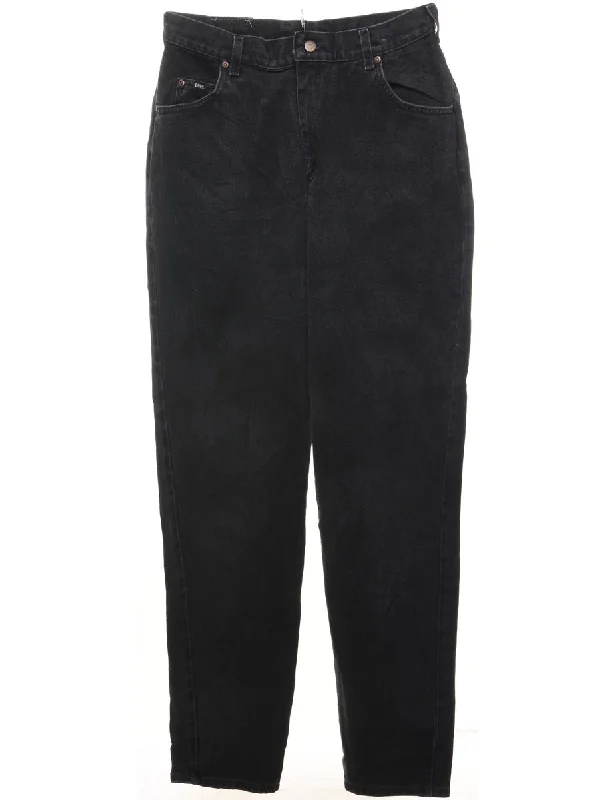 Tapered Lee Jeans - W32 L35 Feminine Women's Style 