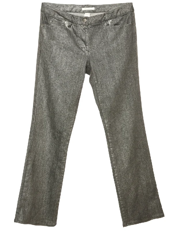 Dark Grey Kenneth Cole Straight Fit Jeans - W32 L32 Women