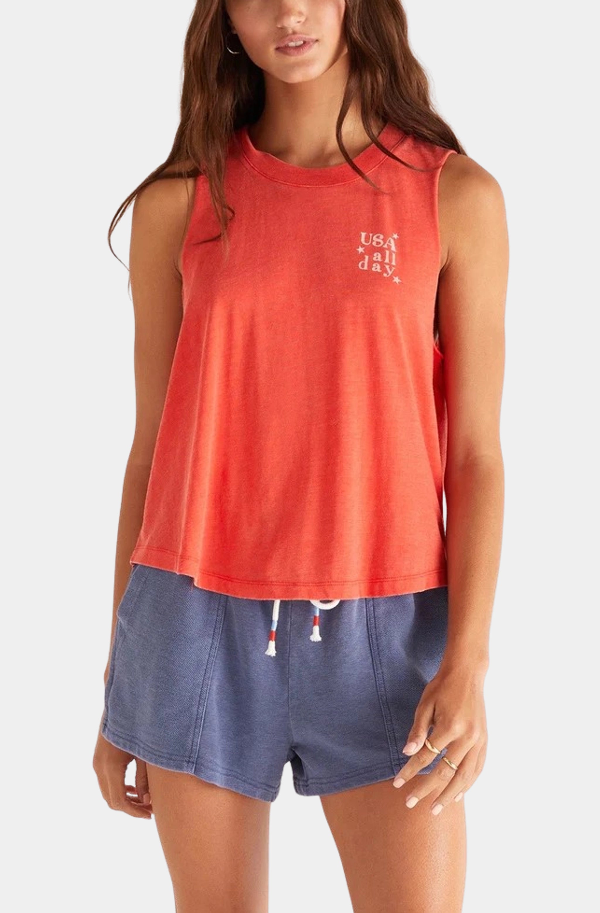 Kayla USA Tank Refined Women's Velvet