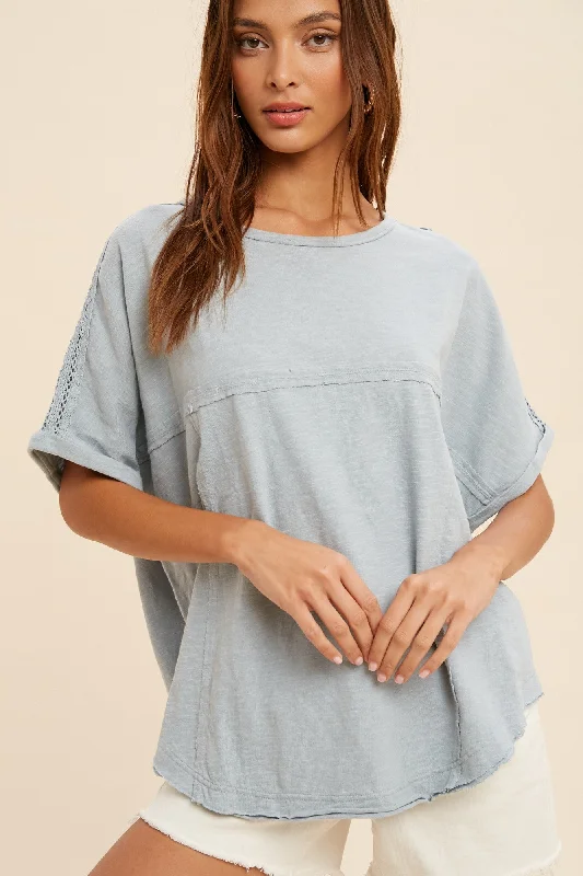 Leigh Chambray Tee Classic Women's Tweed