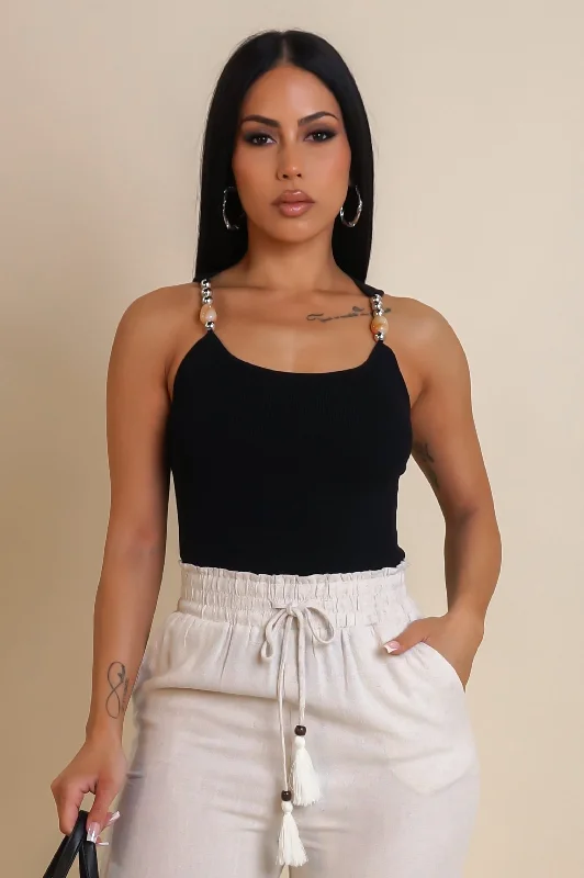 Trinity Crop Top - Black Refined Women's Classic 