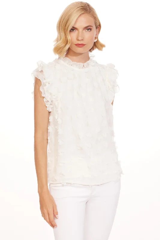 Vixen Top - White Petal Bohemian Women's Free