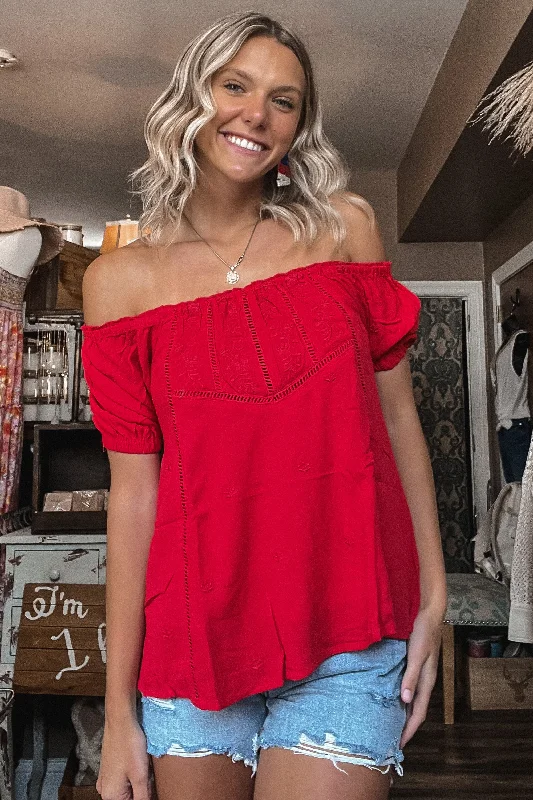 Backroads chili pepper blouse Rugged Women's Outdoor 