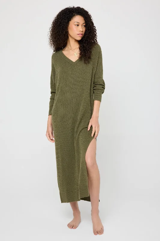 Reva Luxe Maxi Dress Compression