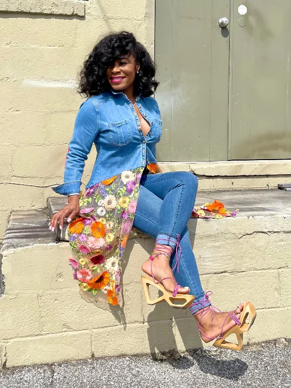 Shelley Floral Shirtdress Hip Women's Urban