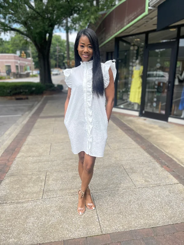 White Druffle Dress Adventure
