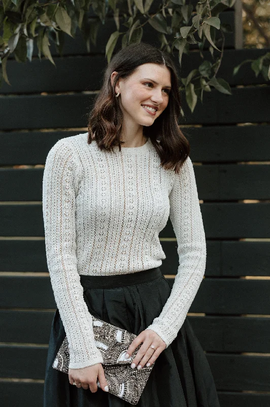Aspen Crochet Sweater Youthful Women's Anime - inspired