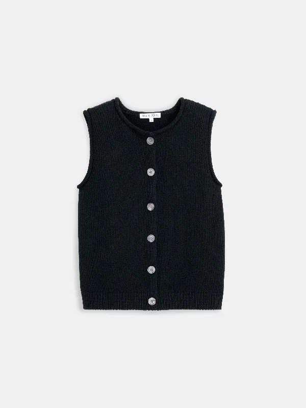 Bridget Vest in Cotton Bold Women's Statement