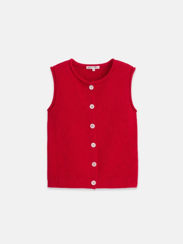 Bridget Vest in Cotton Contemporary 