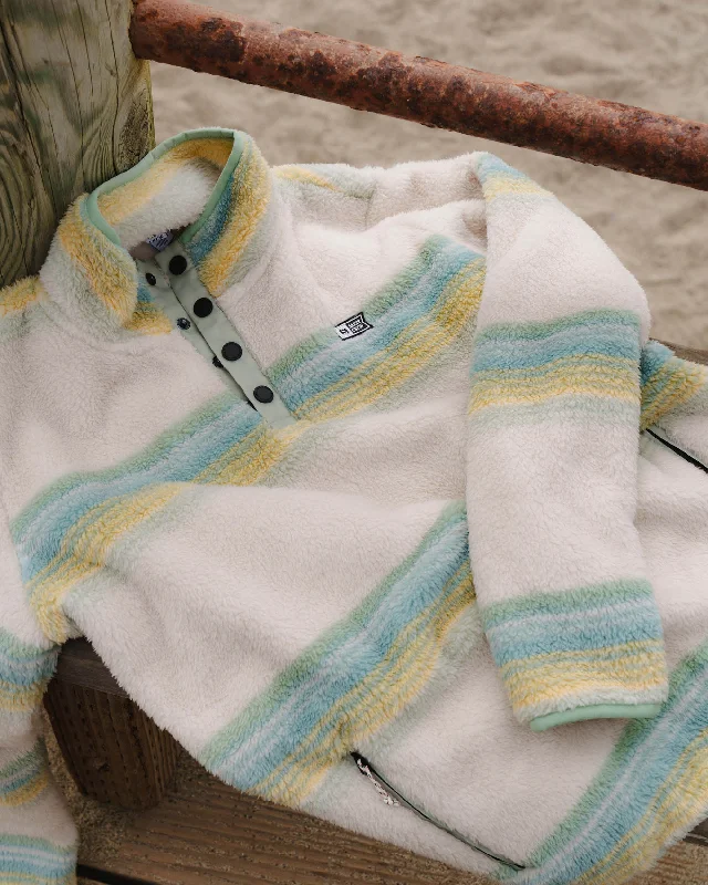 Calm Seas Pullover - Sage Geometric