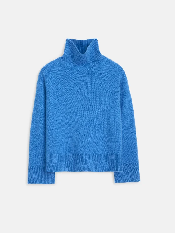 Cecile Turtleneck in Cashmere Classic Women's Tweed