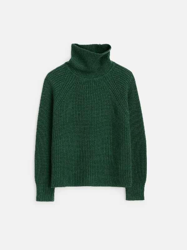 Chelsea Turtleneck In Cotton Cashmere Feminine Women's Style 