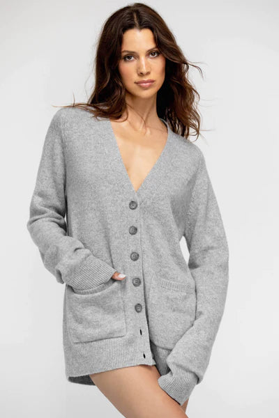 ETERNE~ Theodore cashmere cardigan sweater ES110 Dynamic Women's High - energy