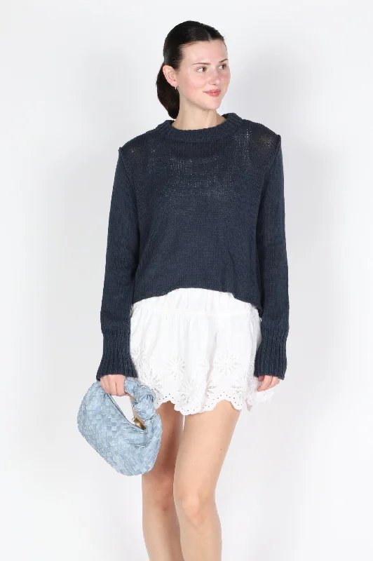 Harper Cropped Solid Crew Cotton Street