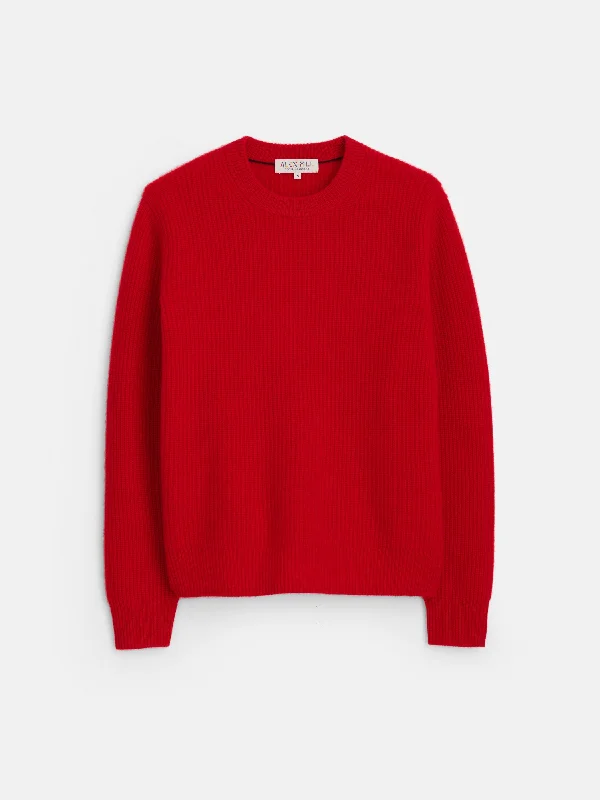 Jordan Sweater in Washed Cashmere Cool Women's Distressed