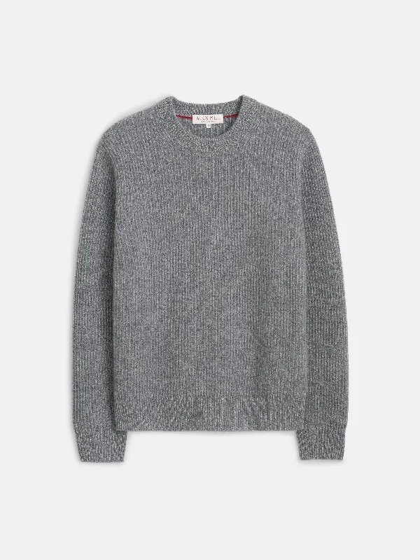 Jordan Sweater In Washed Cashmere Bold Women's Animal Print